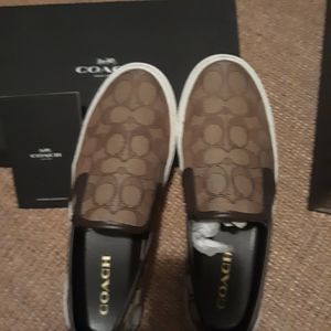 Coach slip on sneakers